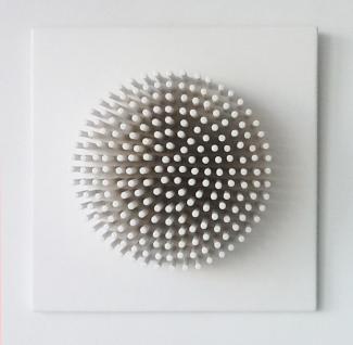 Kleines Kreisbild Nr.12, 43x43x12cm, 1965  
