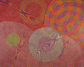 Sonic network no.13, 244x304cm, private collection NYC