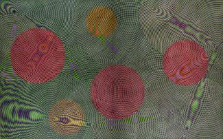 Sonic network no.14, 304x488cm, 2014