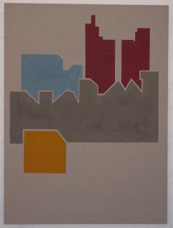 Bushwick Skyline 200x150cm (79x59in), 2013