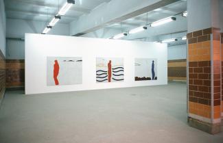 Grosse Vertikale (Large Verticals), exhibition Galerie Kai Hilgemann 2007, catalogue