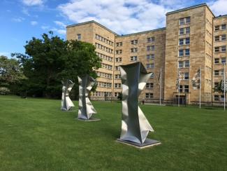 Giants on the Goethe University Campus