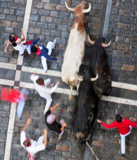 Running With The Bulls detail